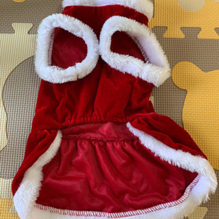 ⑥犬用のお洋服 クリスマス サンタ風 サイズDMの画像