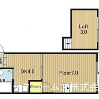 ◆想定9.63％◆東大阪市　衣摺加美北駅7分 ロフト付１DK