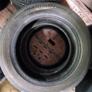  国産中古タイヤ　215/55/18　2本　0円　トーヨー 　トランパス　エムピーゼット　mpZの画像