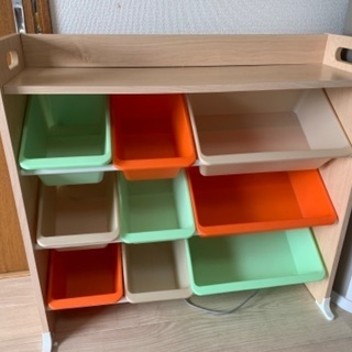 【値下げ】おもちゃ収納　収納ボックスの画像