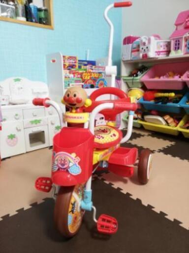 アンパンマン　折りたたみ三輪車