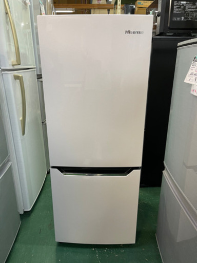 ハイセンス　2ドア冷蔵庫　2019年　150L HR-D15C 中古