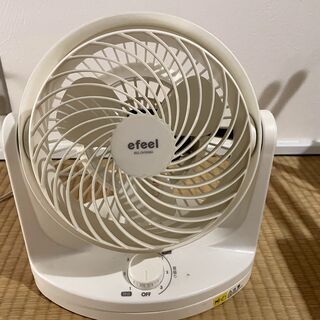 コンパクトサーキュレーター アイリスオーヤマ　マカロン型の画像