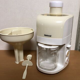 ★ナショナル ジューサー（生ジュース、豆乳作りに！）