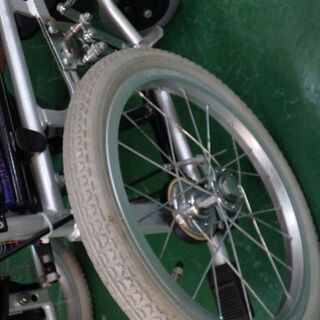 【愛品倶楽部柏店】カワムラサイクル 介助用 車椅子 KA302SB【問合わせ番号：100-044905 002】の画像