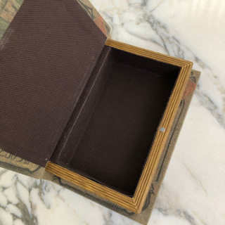 アンティーク洋書風BOX クローバーの画像