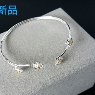 現金払いは値引きあり*【新品】スターリングシルバー バングル(デ...