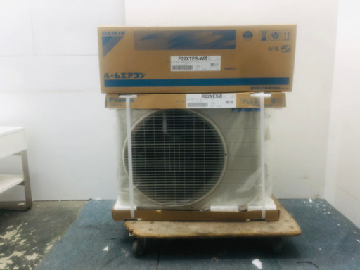 激安■未使用品■DAIKIN★ダイキン ルームエアコン(室内機・室外機セット) Eシリーズ S22XTES-W-SET F22XTES-W5/R22XES5