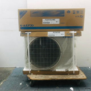 激安■未使用品■DAIKIN★ダイキン ルームエアコン(室内機・室外機セット) Eシリーズ S22XTES-W-SET F22XTES-W5/R22XES5