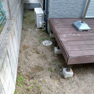 【報酬3万円】外構、土木経験者、民家の庭45㎡の草取りと整地をお...