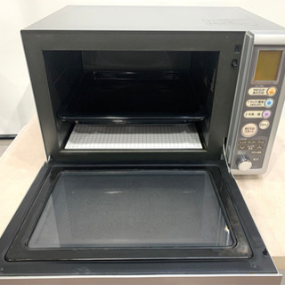 ★中古品　動作確認済み　SHARP シャープ オーブンレンジ RE-SB50-S 2004年製 の画像