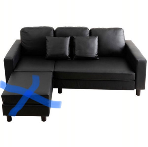 ソファー ソファ 2人掛け 3人掛け おしゃれ 北欧 肘付き 3PCS-1820