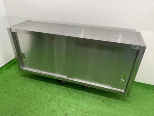 業務用　ステンレス　吊戸棚　食器棚　店舗　飲食店　Ｗ１３００ｘＤ３５０ｘＨ５５０ｍｍ