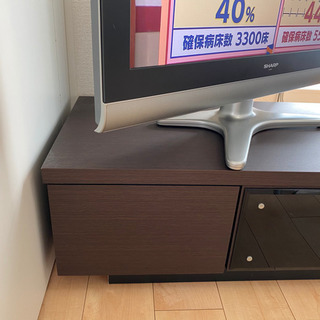 【取引終了】テレビ台　大型テレビ対応　高級感あり