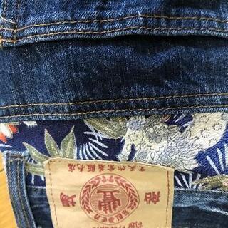 豊天商店デニムハーフパンツ 泉佐野方面相談可の画像