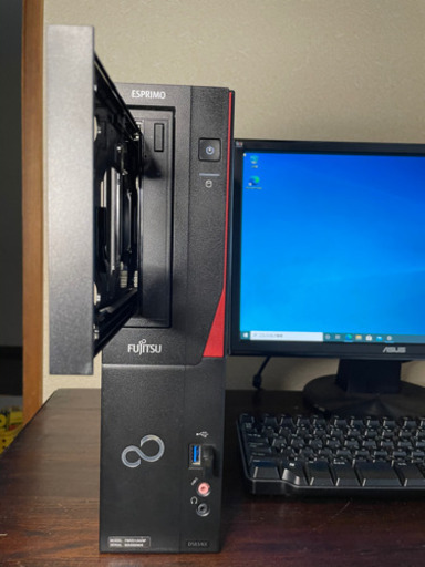 YouTubeもリモートワークもこれ一台♪ディスプレイやキーボードもついたパソコン一式