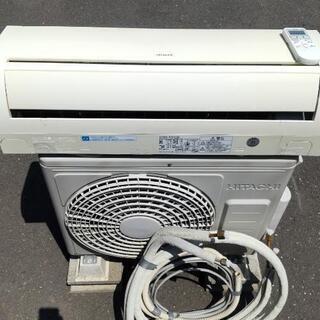 15【洗浄済】日立 2013年 RAS-R22B(W) 2.2KW 主に6畳 エアコン 手渡しOK!【愛知県安城市】 2013年製 HITACHI 2.2kwルームエアコン RAS-R22B