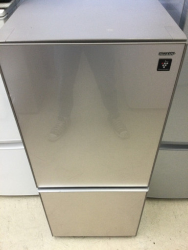 冷蔵庫 SHARP 137L 2017年製 SJ-GD14C-C