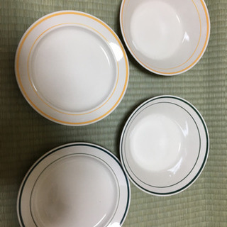 ペア　スープ皿&平皿　新品の画像