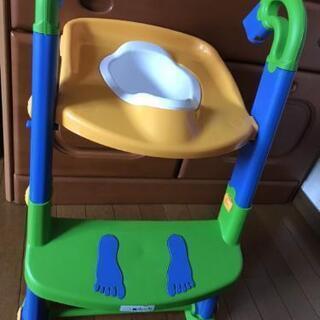 日本育児　3wayトイレトレーナー　補助便座【未使用品】