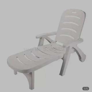 新品未使用】デッキチェア（折りたたみ式）•テーブルセット販売