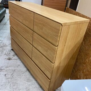 【愛品館 江戸川店】ニトリ 4段ローチェスト ID:155-017789-007の画像