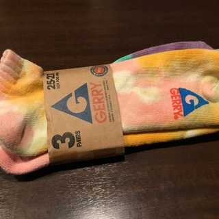 GERRY タイダイソックス　2足セット(新品)の画像