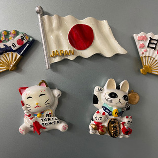 【5点セット】3D冷蔵庫マグネット 