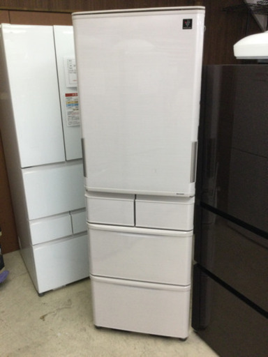 冷蔵庫 SHARP 412L 2017年製 SJ-PW41C-C