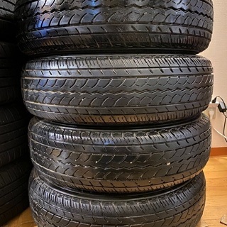 195/80R15  ホイール付　4本　バリ山