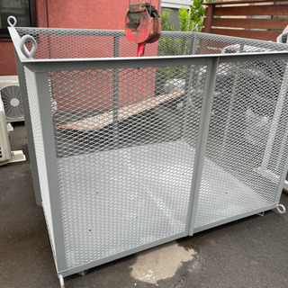 鉄カゴ　産廃　産業廃棄物カゴ