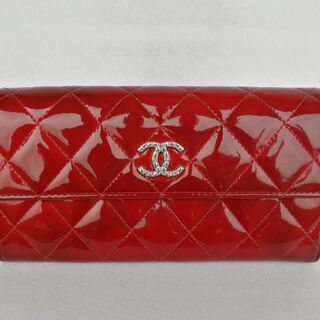 CHANEL シャネル マトラッセ 長財布 シリアルシール付き