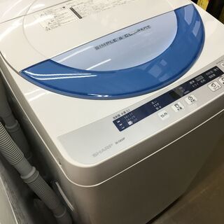 シャープ ES-GE55P 洗濯機 2014年 中古品