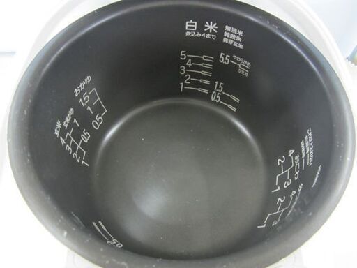 日立 5.5合炊き IH炊飯ジャー 2018年製 RZ-TS101M 白 炊飯器 HITACHI ホワイト 札幌市 東区 北20条店