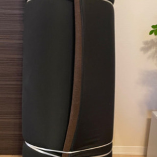 【無料】ottostyle.jp 高反発マットレス 厚さ4cm セミダブルサイズ 硬さ150ニュートン/やや硬め (高密度ウレタンフォーム使用) ブラウン 【体圧分散】【快適睡眠】の画像