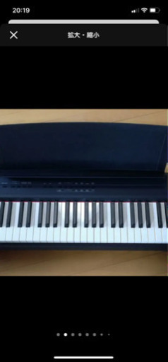 電子ピアノ　ヤマハYAMAHA P-105B