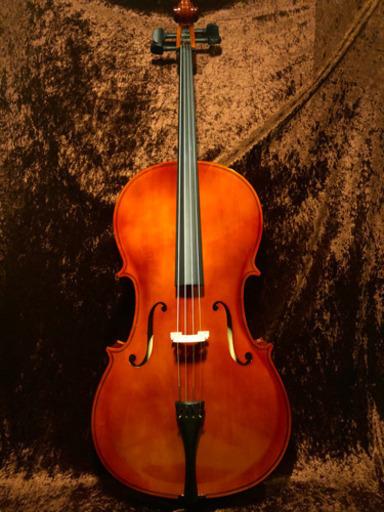 チェロ　Primera プリメーラ　PC-90 4/4 弓　ケース　ほぼ未使用③