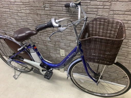 決算SALE 東京23区配達無料　新基準　ブリヂストン　アシスタ　8.1Ah リチウム 電動自転車☆中古☆BS☆ 26