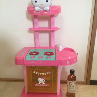 取引中　たたんでしまえるキッチン 女の子 キティ サンリオ コン...