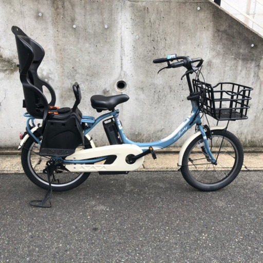 美品 電動自転車 3人乗り ヤマハ パスバビーアン 子供乗せ