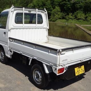 決まりました!人気沸騰！サンバー4WD・羨望のエアコン・パワステ・切換4WD・５速マニュアル！車検令和４年３月まで！感動レベルの調子の良さ！内外装程度良好！の画像