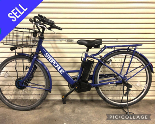 電動自転車☆ブリヂストン ステップクルーズ DD フロントモーター 回生充電☆