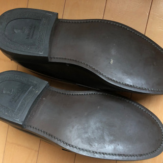 【お取引決定しました！】REGAL☆メンズローファー☆黒☆25センチの画像