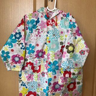 【値下げしました】レインコート☆女の子☆100センチ