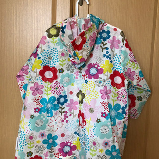 【値下げしました】レインコート☆女の子☆100センチの画像