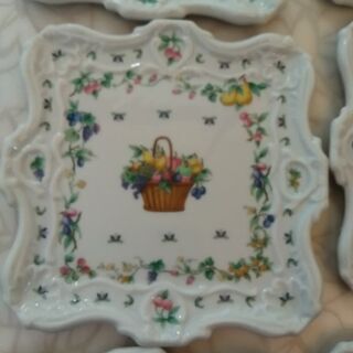 ★洋皿　大1枚21ｘ21ｃｍ　小6枚14ｘ14ｃｍ★の画像