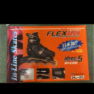 FLEXTECH ローラーブレード ローラースケート サイズ調整可能の画像