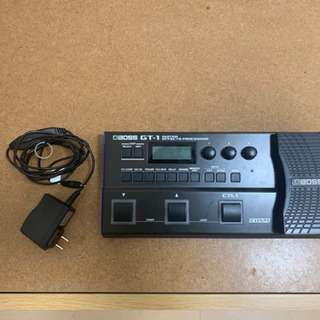 最終値下げ　boss GTー1マルチエフェクター(アダプター付き)