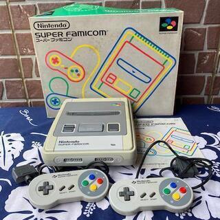 任天堂 ファミコンHVC-001＋スーパーファミコンSHVC-001＋カセット（マリオブラザーズ・ドンキーコング・グラディウス ・ポパイ・ゴルフ）付!!の画像