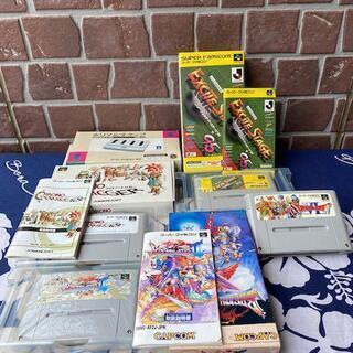 任天堂 ファミコンHVC-001＋スーパーファミコンSHVC-001＋カセット（マリオブラザーズ・ドンキーコング・グラディウス ・ポパイ・ゴルフ）付!!の画像